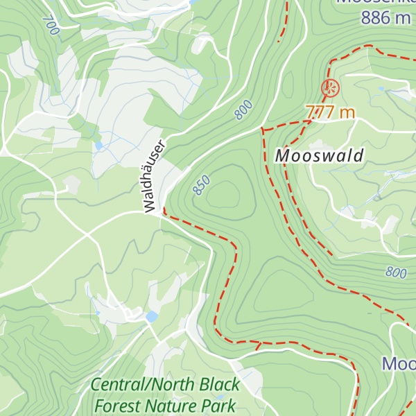 Map of Waldhäuser