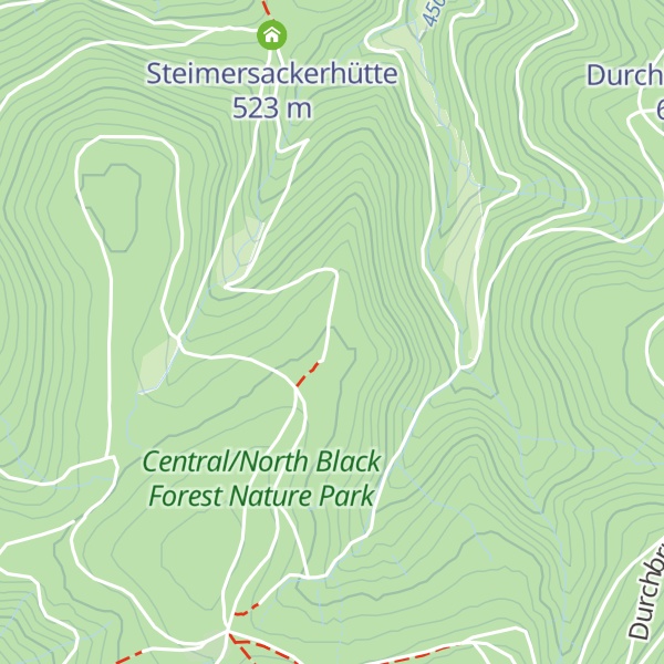 Map of Schärrhaldekopfhütte
