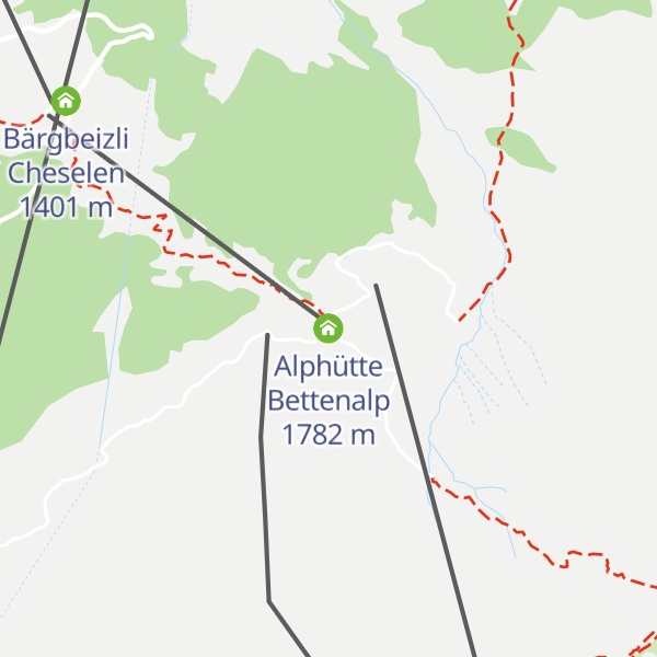 Map of Alphütte Bettenalp
