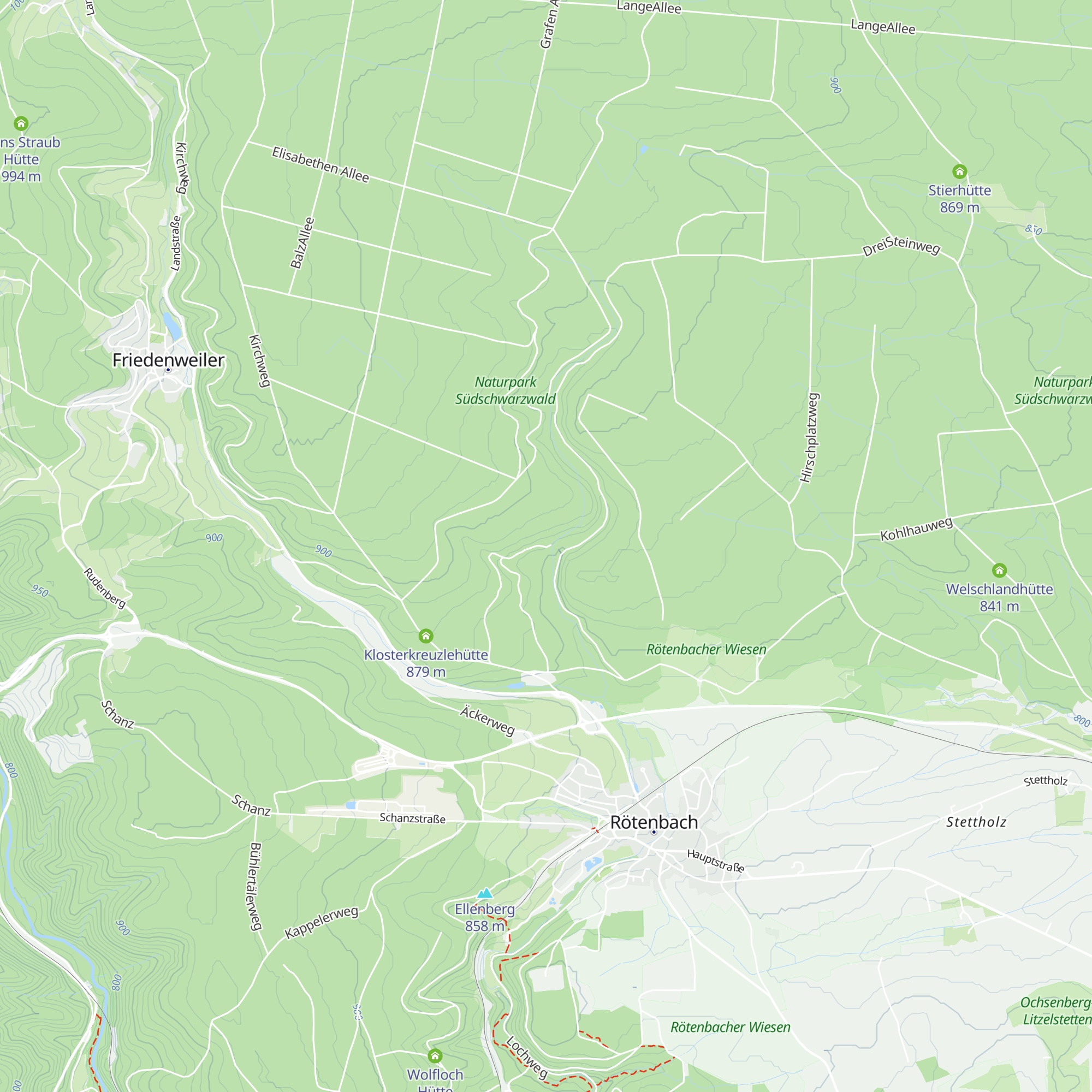 Koklbuckhütte map