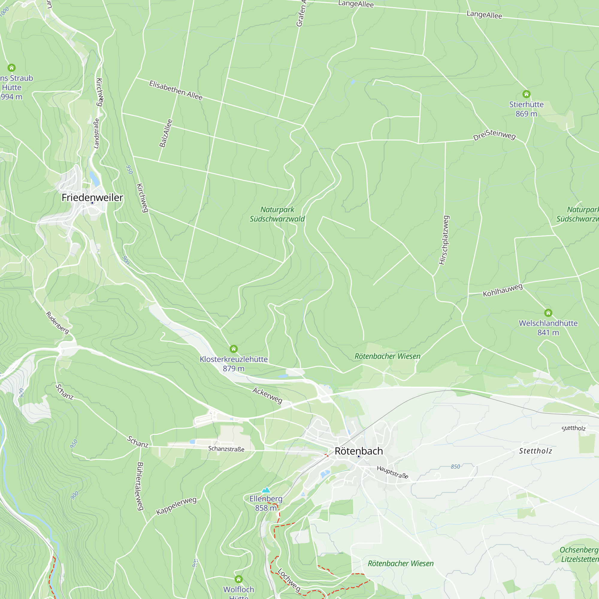 Koklbuckhütte map