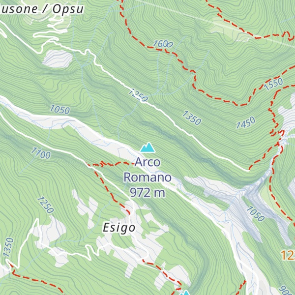 Map of Arco Romano