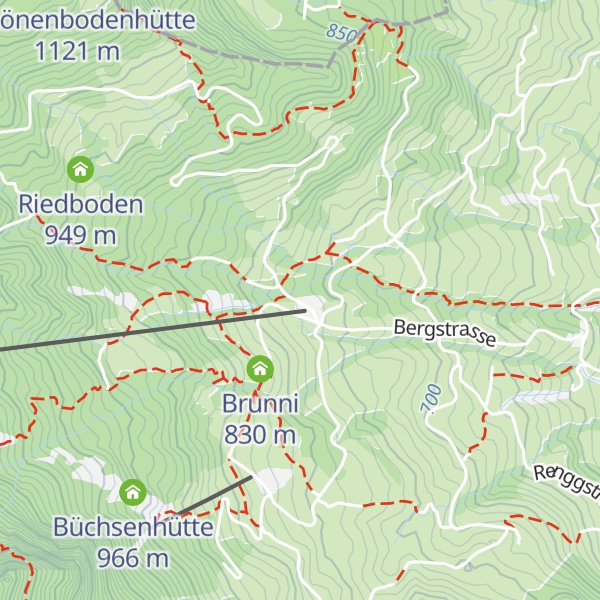 Map of Schwandihütte