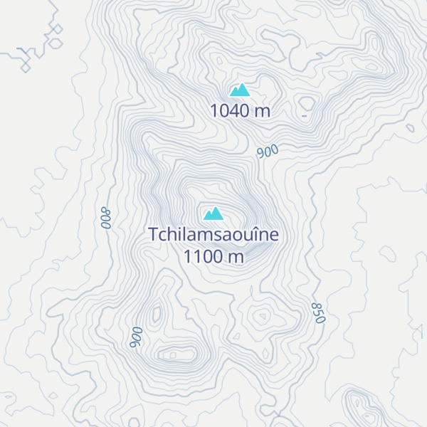 Map of Tchilamsaouîne