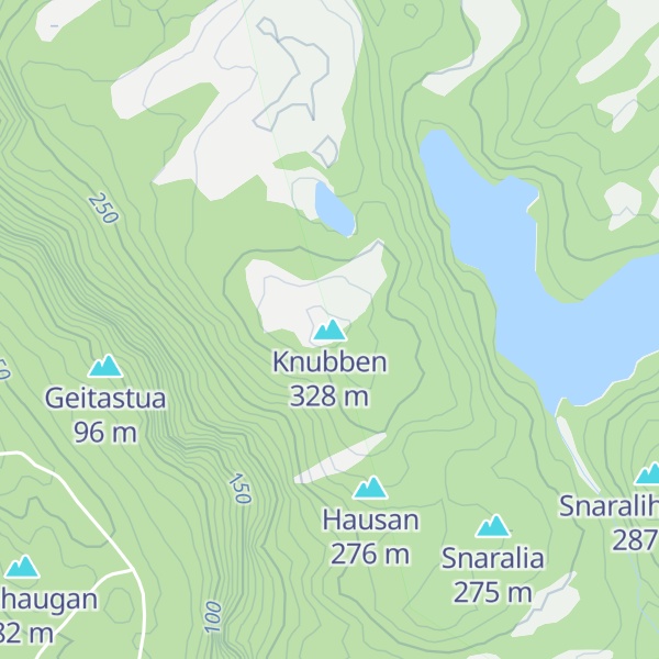 Map of Knubben