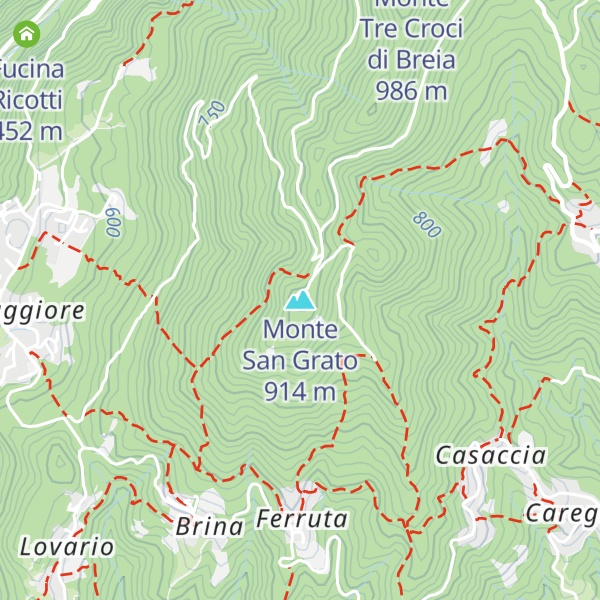 Map of Monte San Grato