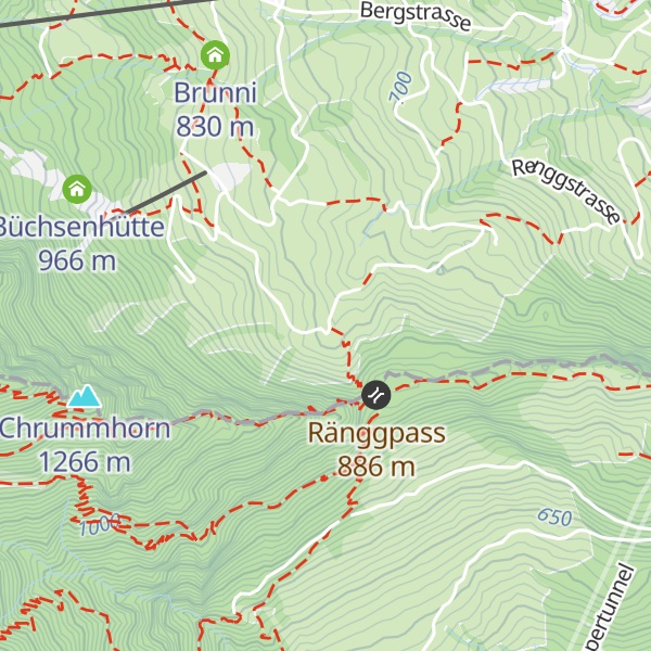 Map of Hinter Rengg