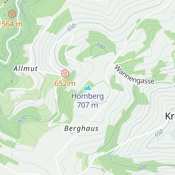 Map of Homberg