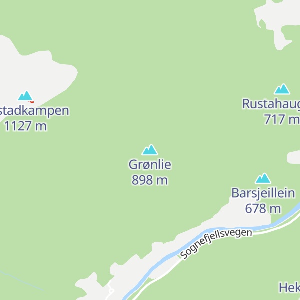 Map of Grønlie