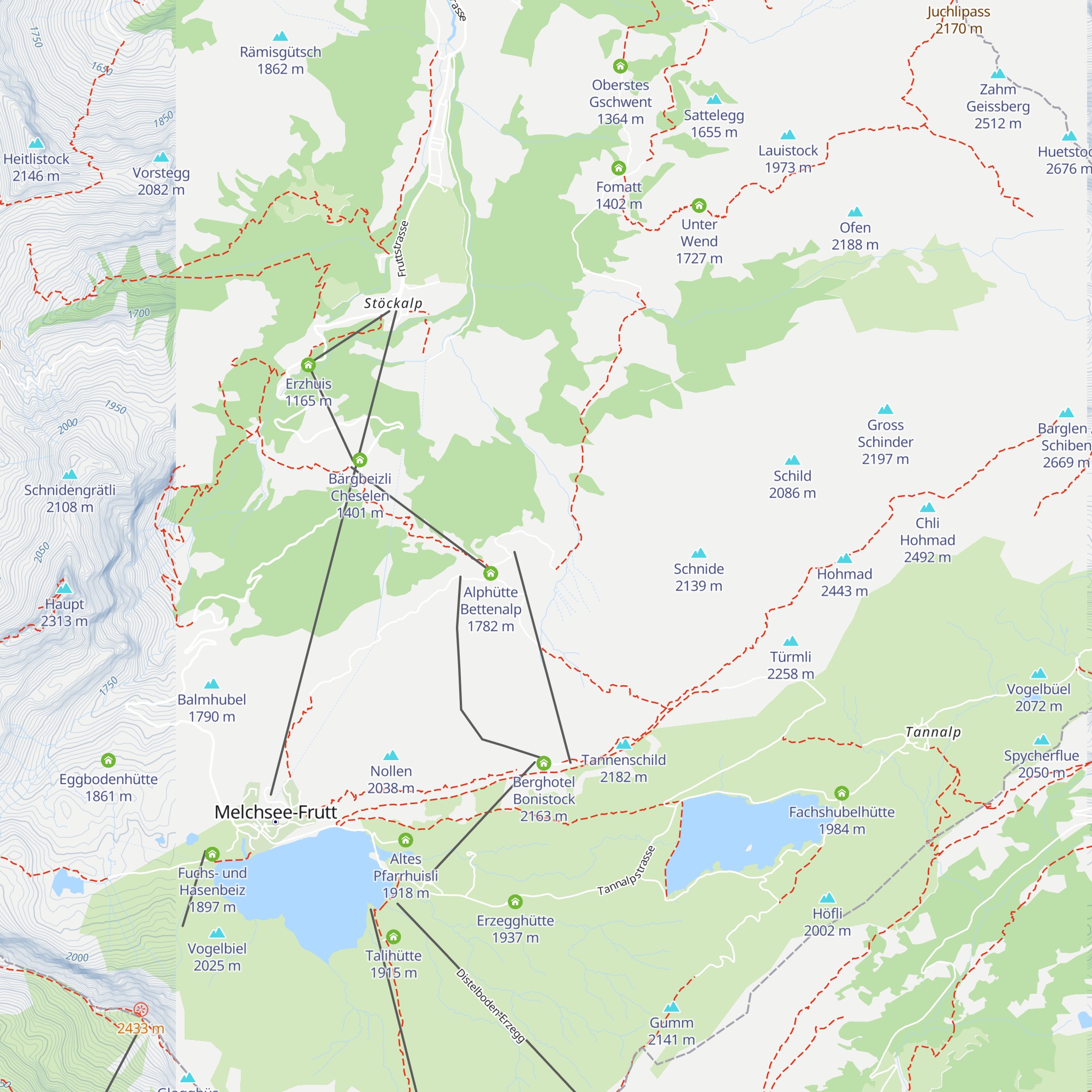 Unterstafel map