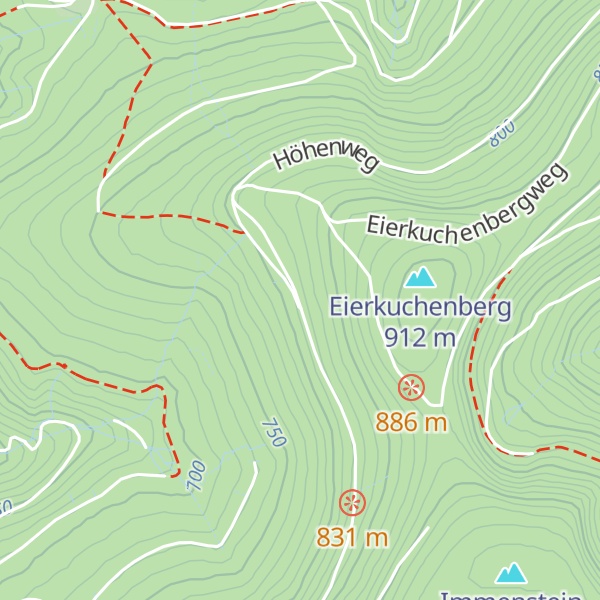 Map of Immensteinhütte