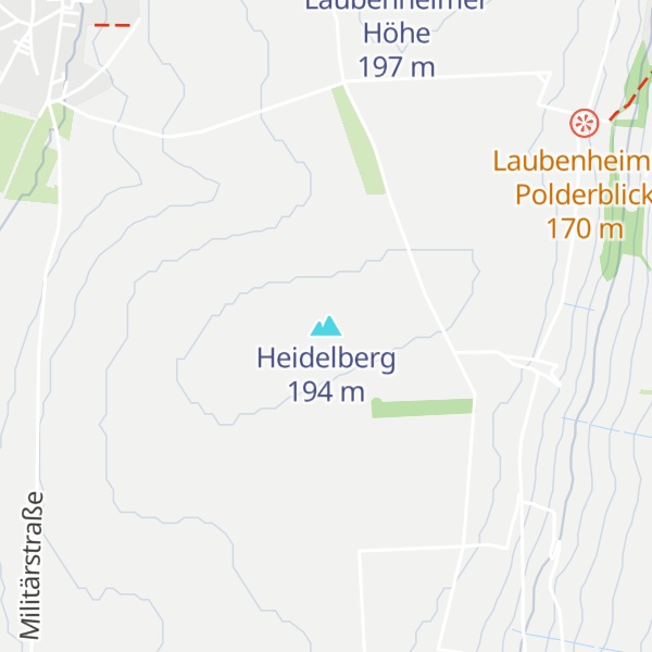 Map of Heidelberg