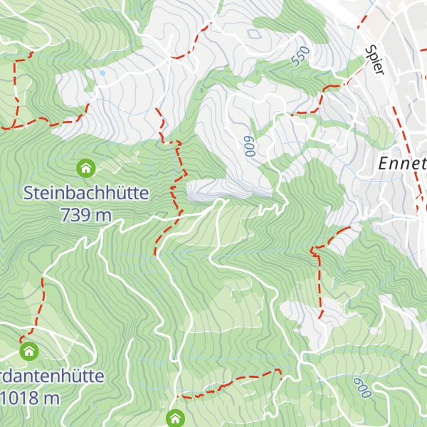 Map of Restaurant Schwendelberg
