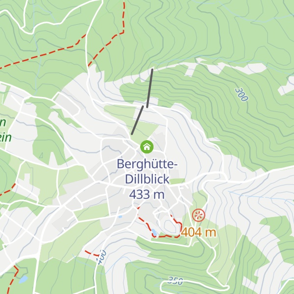 Map of Berghütte-Dillblick