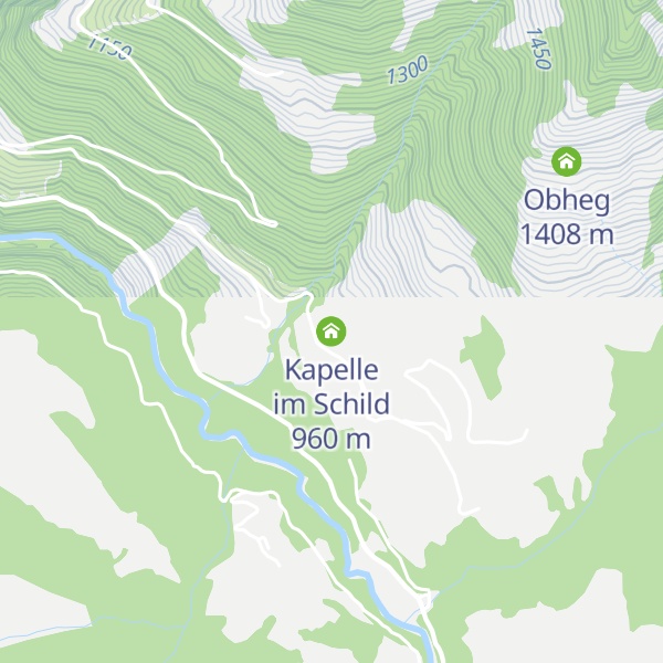 Map of Kapelle im Schild