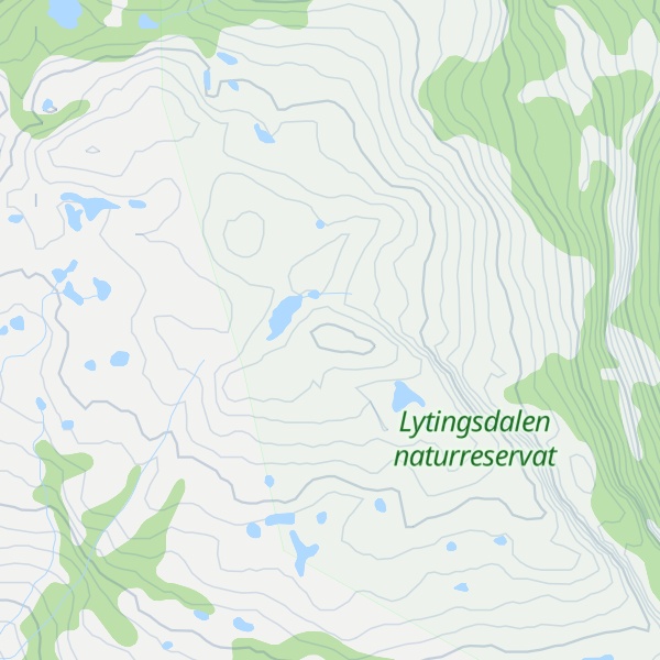 Map of Dyrvassheia