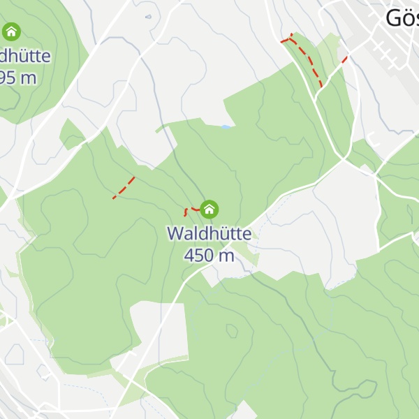 Map of Waldhütte