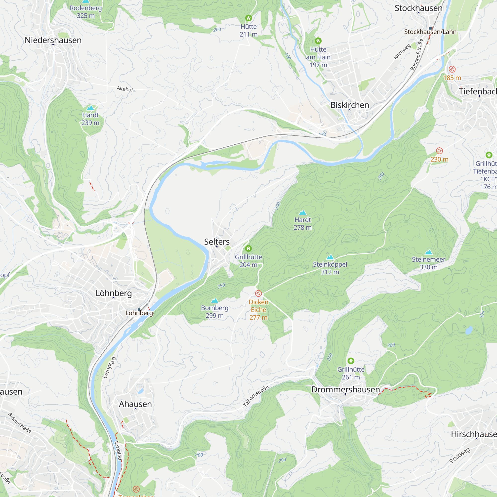 Grillhütte map