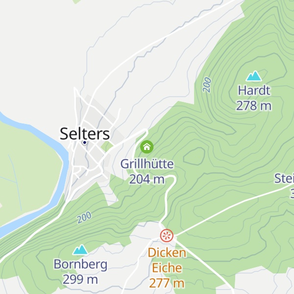 Map of Grillhütte
