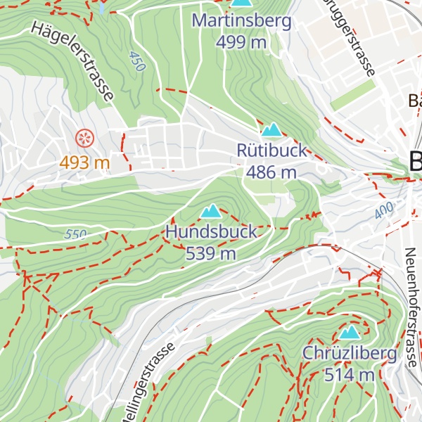 Map of Hundsbuck
