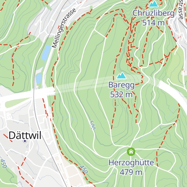 Map of Pflanzgartenhütte