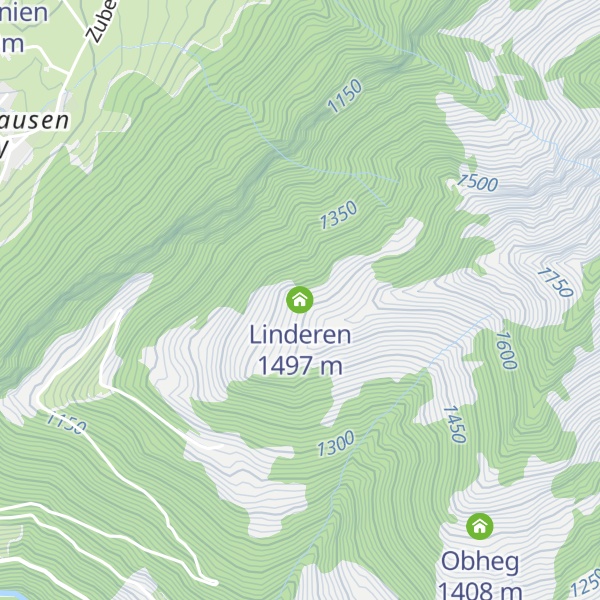 Map of Linderen