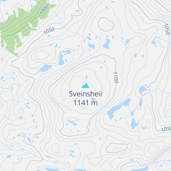 Map of Sveinsheii