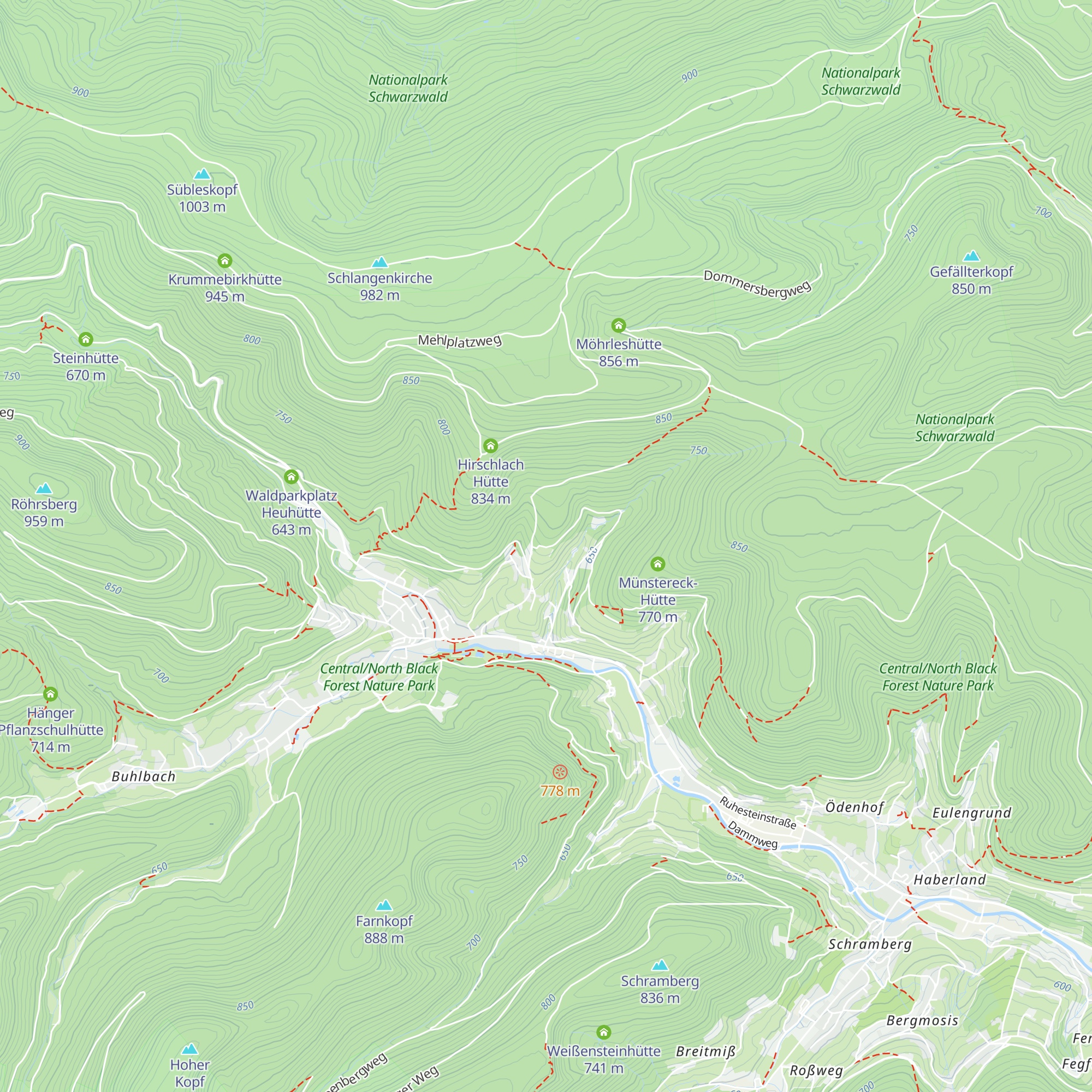 Köpfleshütte map
