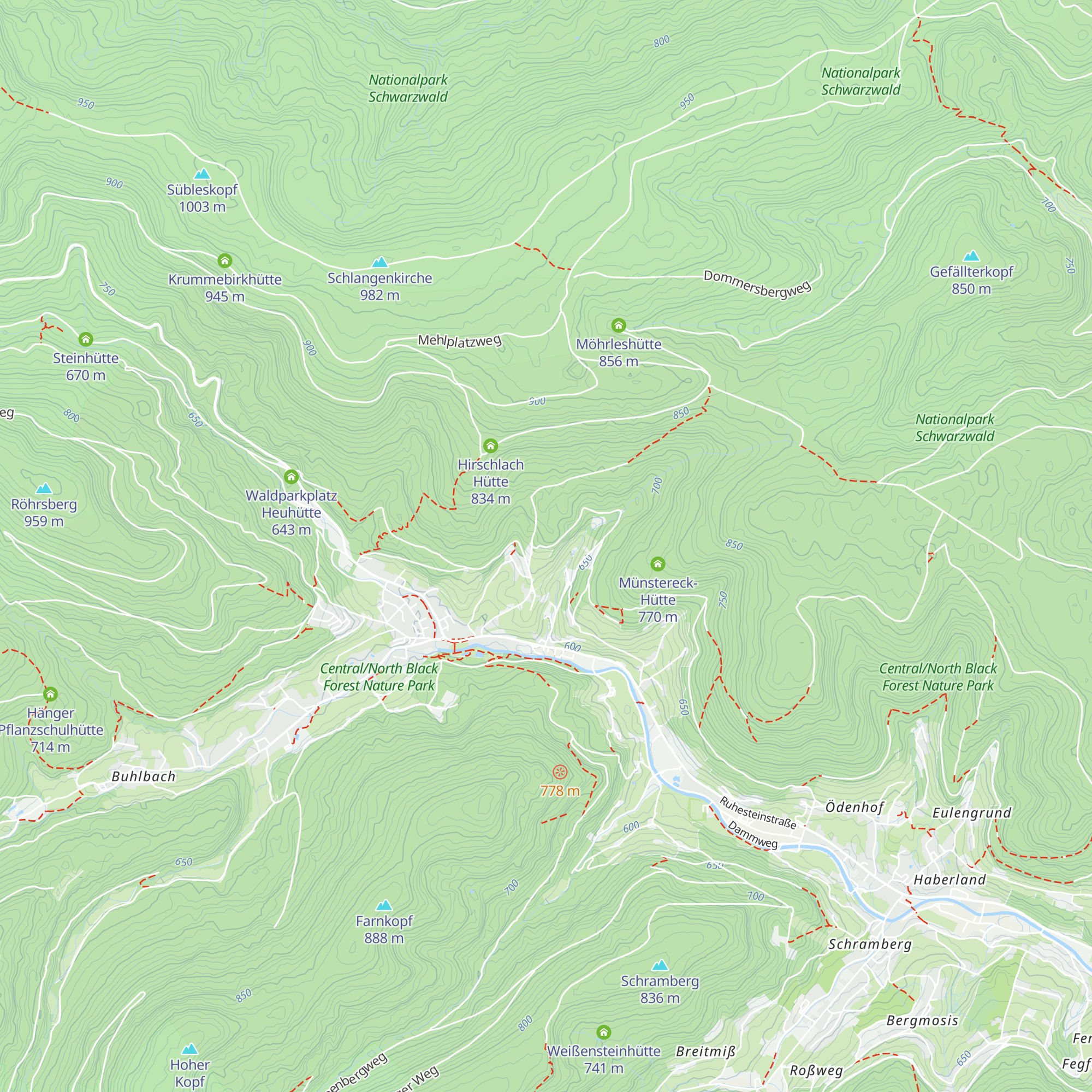 Köpfleshütte map