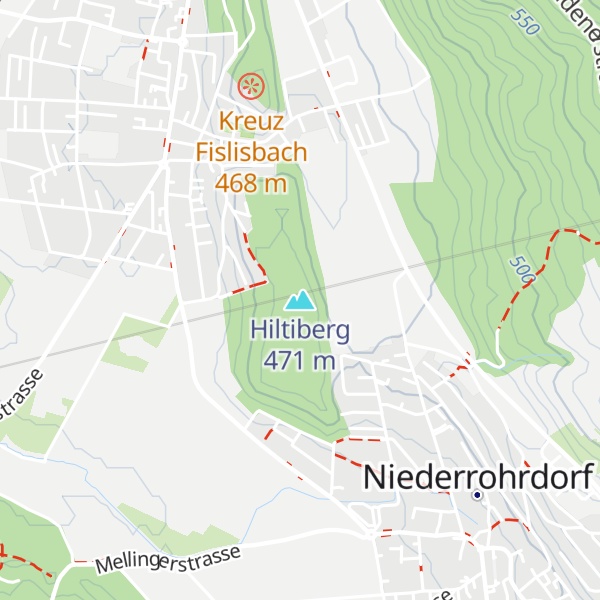 Map of Hiltiberg