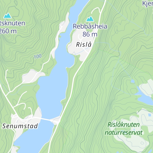 Map of Trohaugen