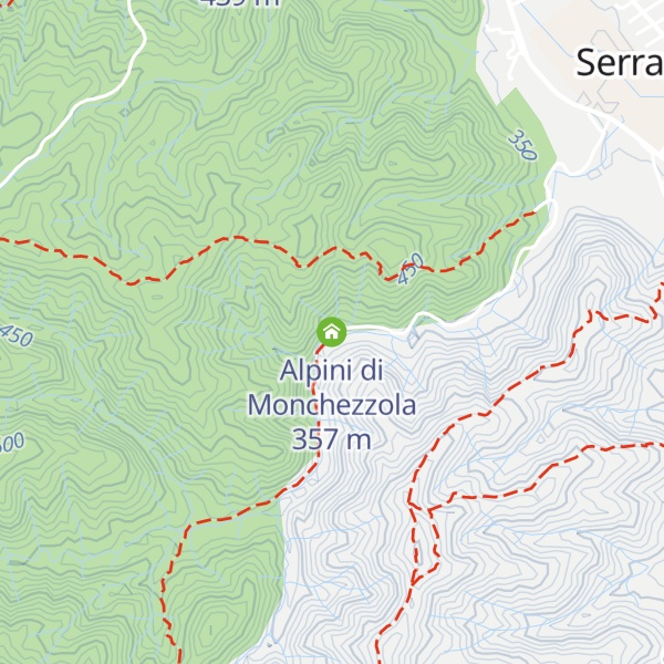 Map of Alpini di Monchezzola