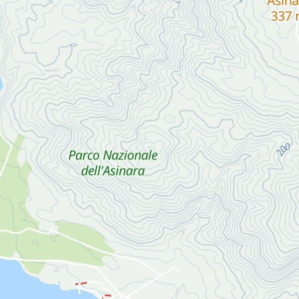 Map of Punta Antoniera