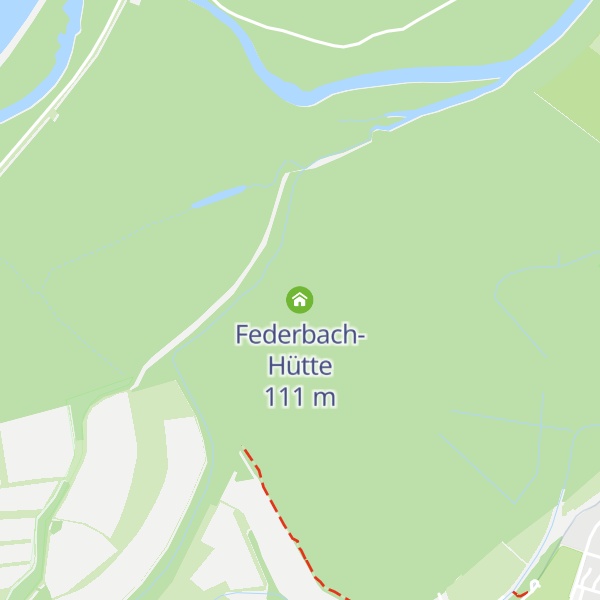 Map of Federbach-Hütte