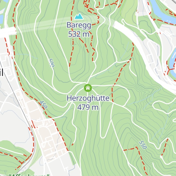 Map of Herzoghütte