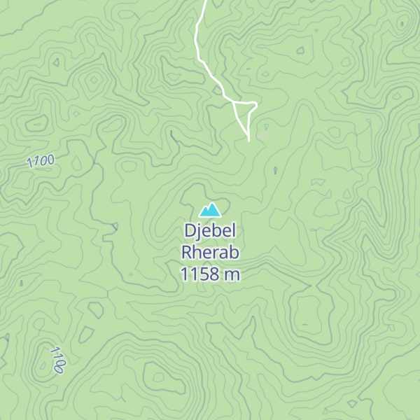 Map of Djebel Rherab