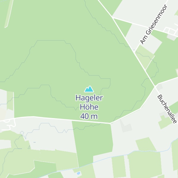 Map of Hageler Höhe