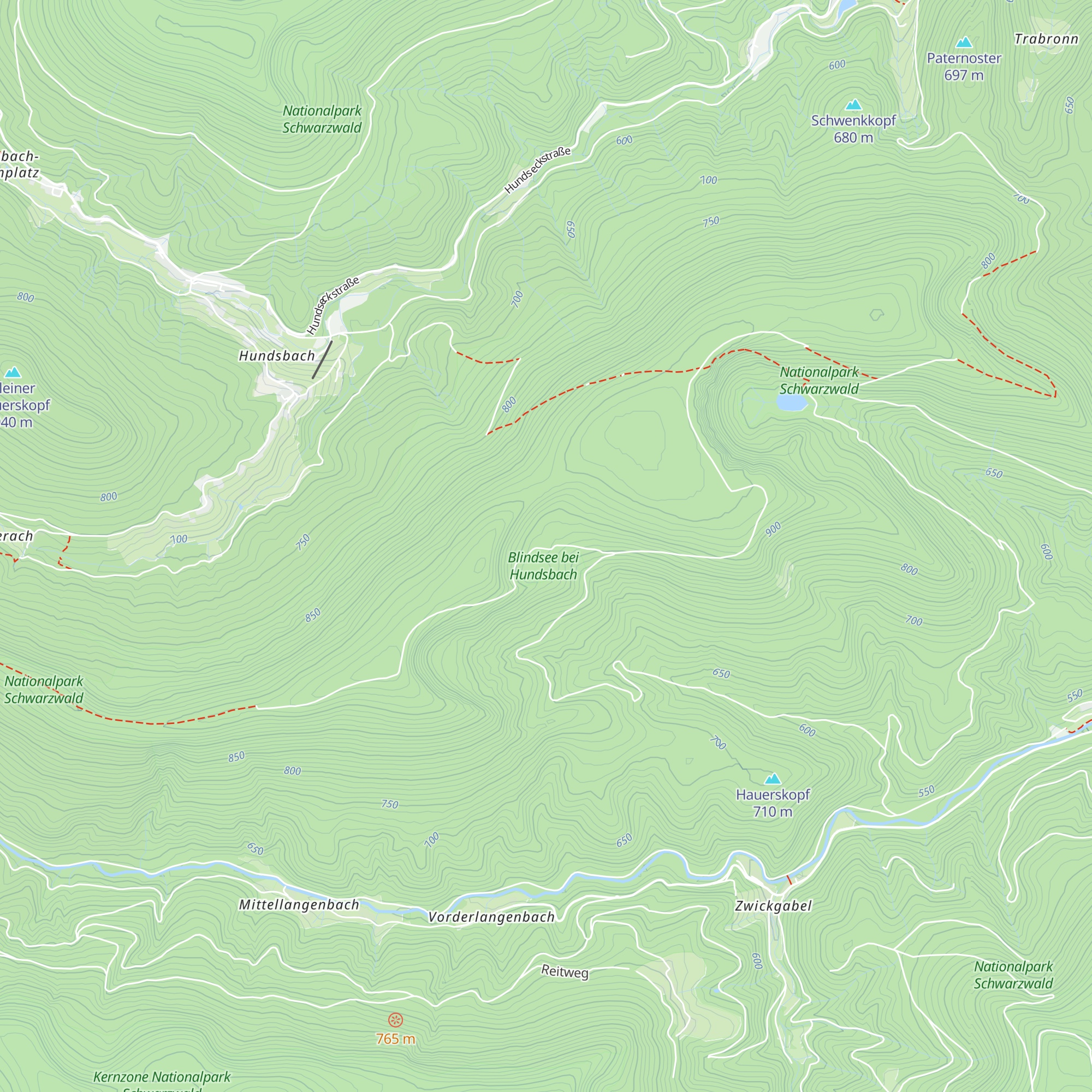Bombenhütte map