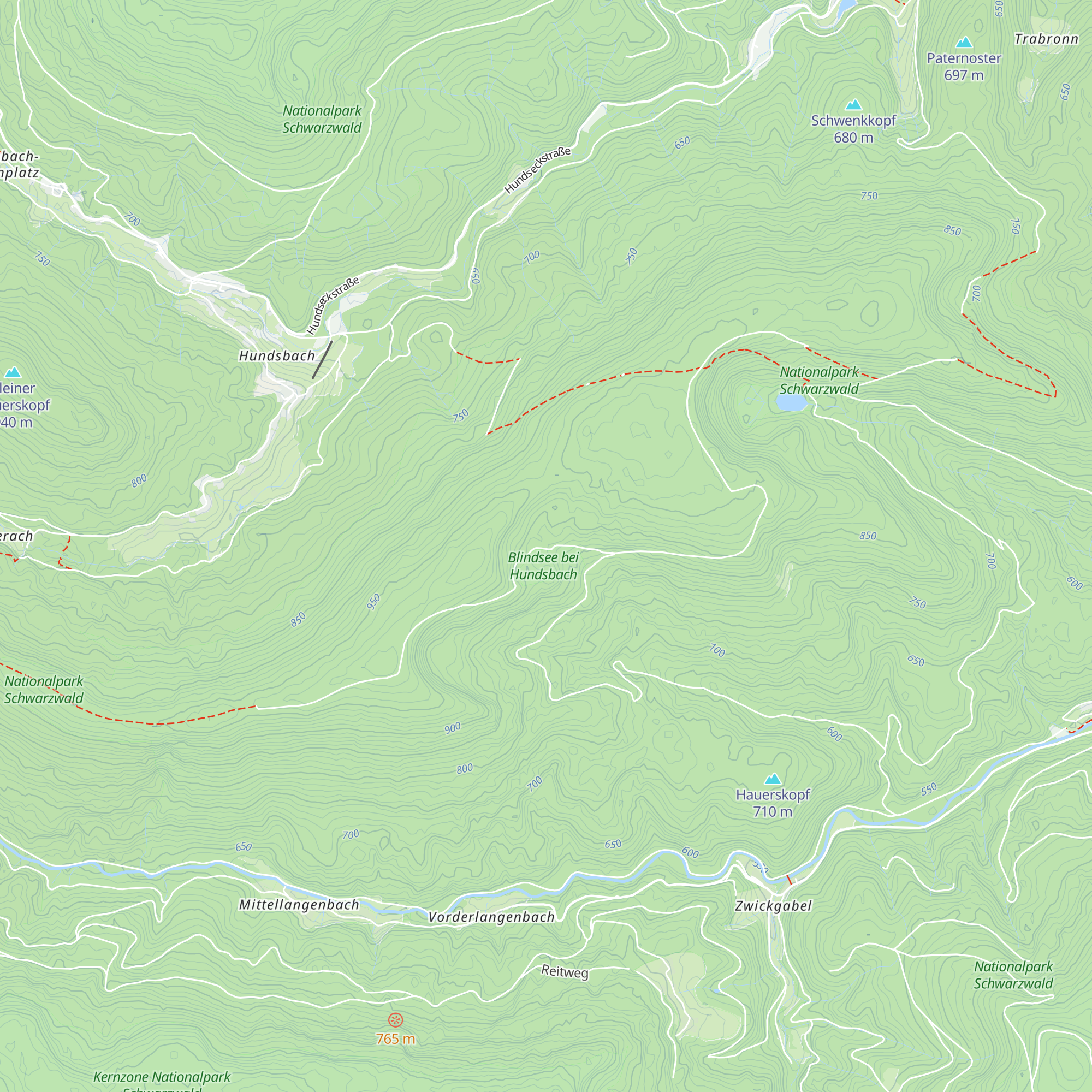 Bombenhütte map