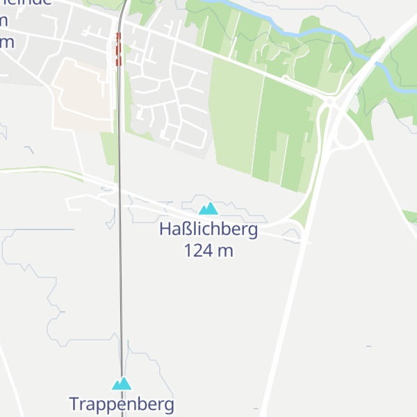 Map of Haßlichberg