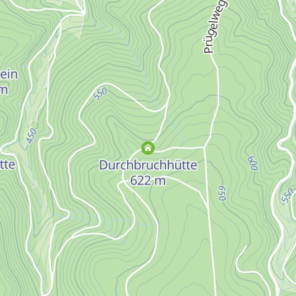 Map of Durchbruchhütte