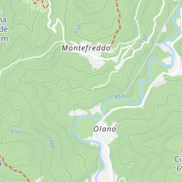 Map of Cascina Montà