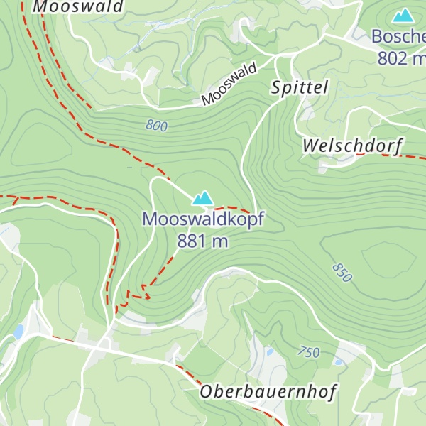 Map of Gedächtnishaus Fohrenbühl