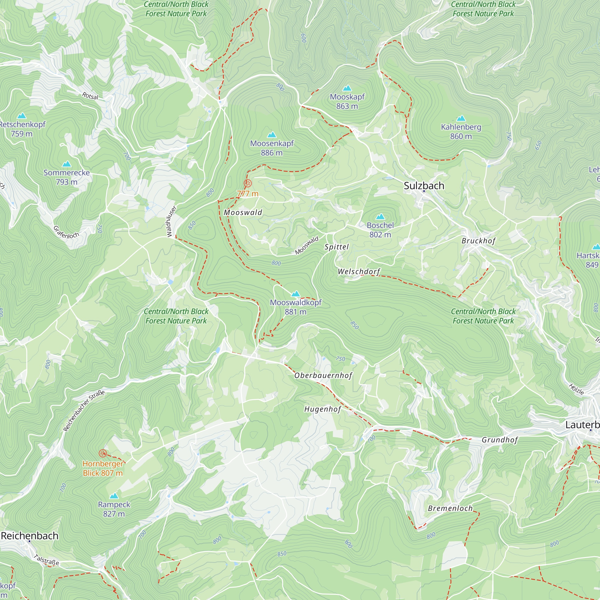 Gedächtnishaus Fohrenbühl map