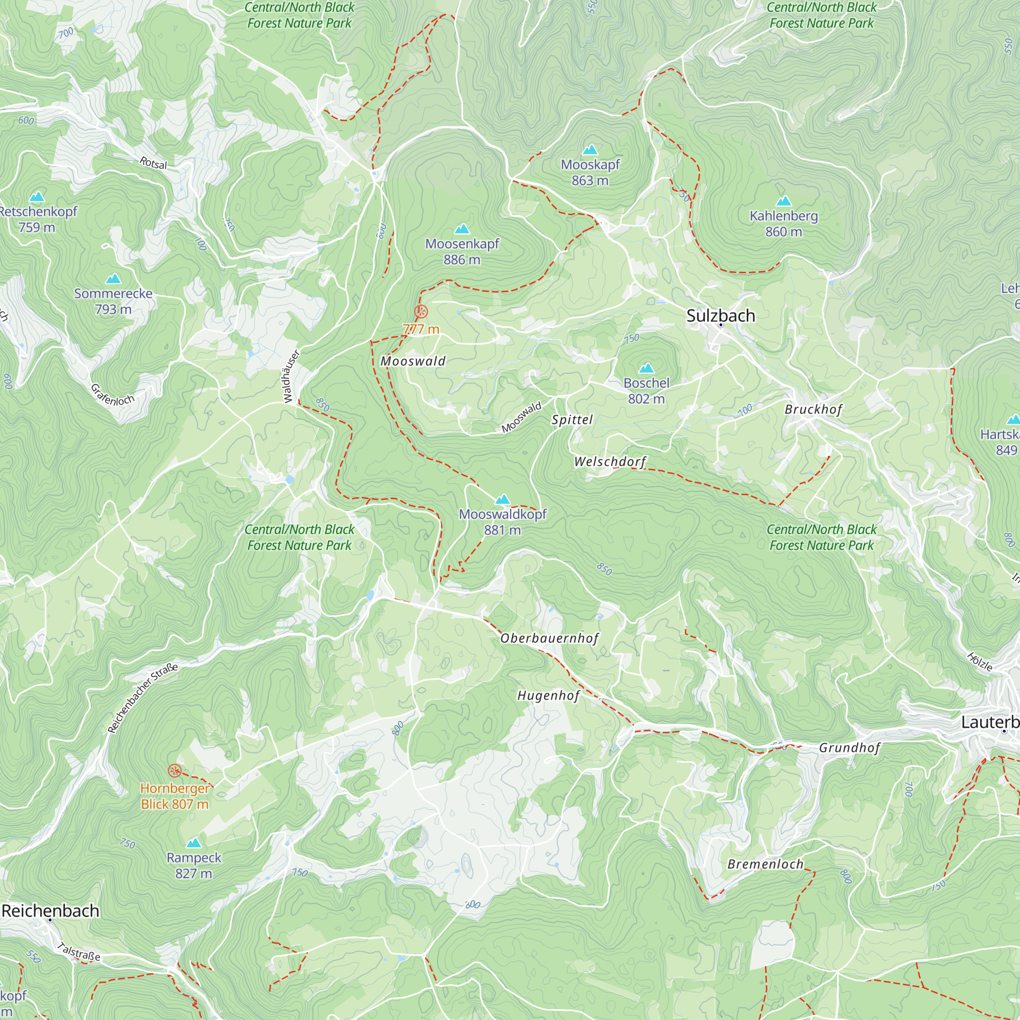 Gedächtnishaus Fohrenbühl map
