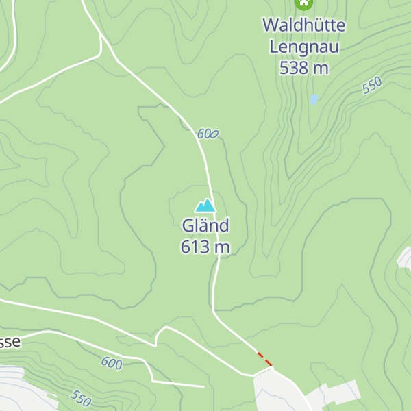 Map of Gländ