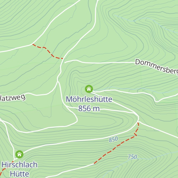 Map of Möhrleshütte