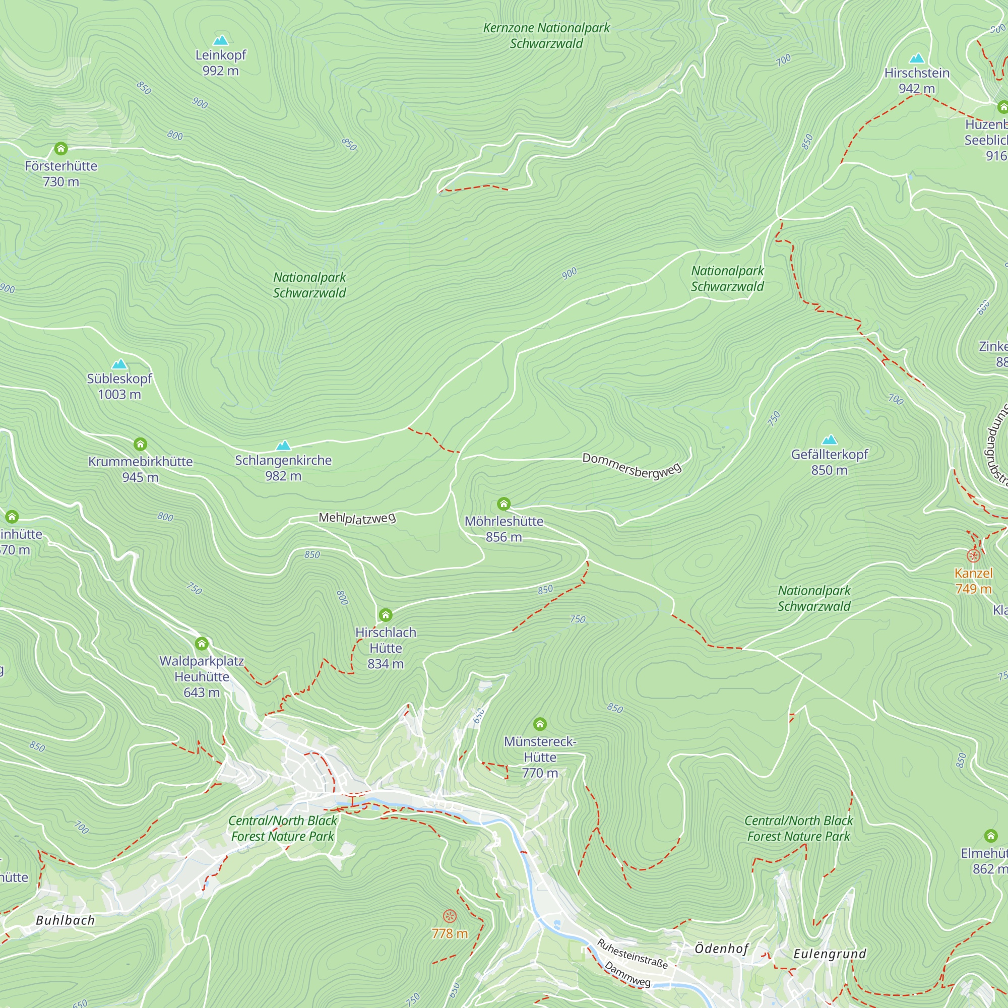 Möhrleshütte map