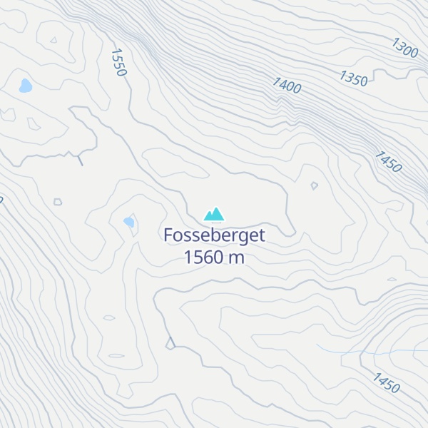 Map of Fosseberget