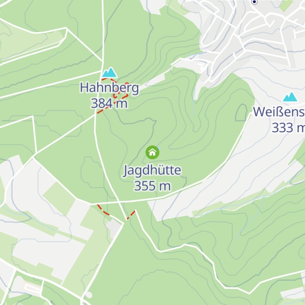Map of Jagdhütte